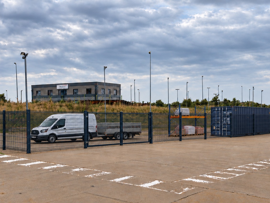 Yardbase secure surfaced business yard in Portlethen, Aberdeen